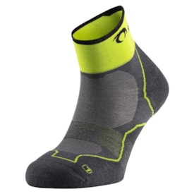 MEIAS DE TRAIL LURBEL DESAFIO CINZA/PISTACHO