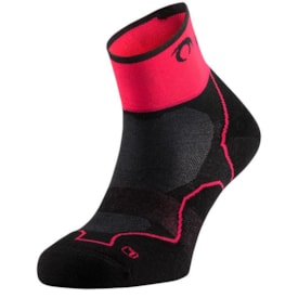 MEIAS DE TRAIL LURBEL DESAFIO PRETO/ROSA