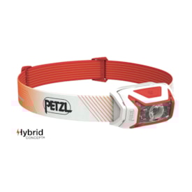 PETZL ACTIK CORE 600 LUMENS - VERMELHO