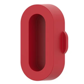 TAMPA DE PROTEÇÃO EM SILICONE - VERMELHO