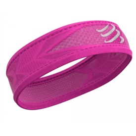 BANDA COMPRESSPORT FINA ROSA NEON