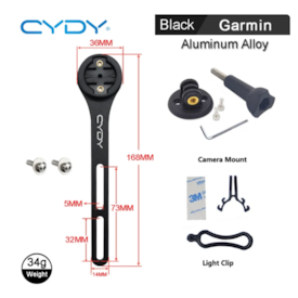 SUPORTE GUIADOR PARA GARMIN, CATEYE E GOPRO
