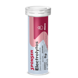 SPONSER ELECTROLYTES ZERO TUBO 10X4,5G - CHERRY