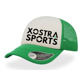 BONÉ XOSTRA SPORTS RUN VERDE/BRANCO/VERDE