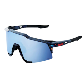 100% SPEEDCRAFT BLACK HiPER BLUE MULTILAYER MIRROR LENS