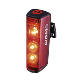 LUZ TRASEIRA SIGMA SPORT BLAZE USB COM LUZ DE TRAVAGEM - FLASH