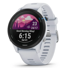 GARMIN FORERUNNER 255 MUSIC BRANCO PEDRA