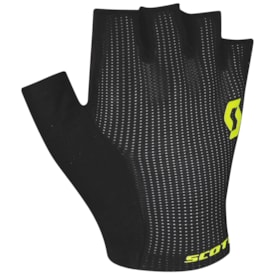 LUVAS SCOTT ESSENTIAL GEL SF BLACK SULPHUR YELLOW