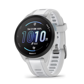 GARMIN FORERUNNER 165 AMOLED BRANCO/CINZA