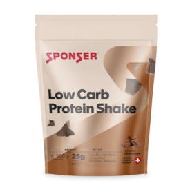 SPONSER LOW CARB PROTEIN SHAKE 500G CHOCOLATE