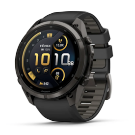 GARMIN FENIX 9 PRO INREACH CINZENTO CARBONO EM TITÂNIO COM DLC - 51MM